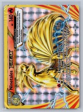 Ninetales BREAK 16/108 BREAK Rare Evolutions Pokemon Holo Damaged