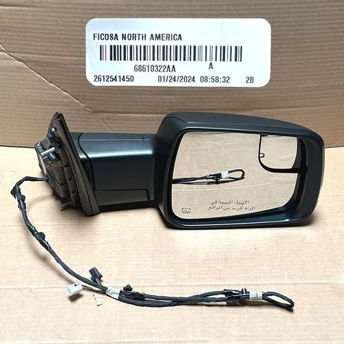 NEW OEM 2023-2024 Ram 1500 Mopar Outside Rear-View Mirror, Right - 68610322AA
