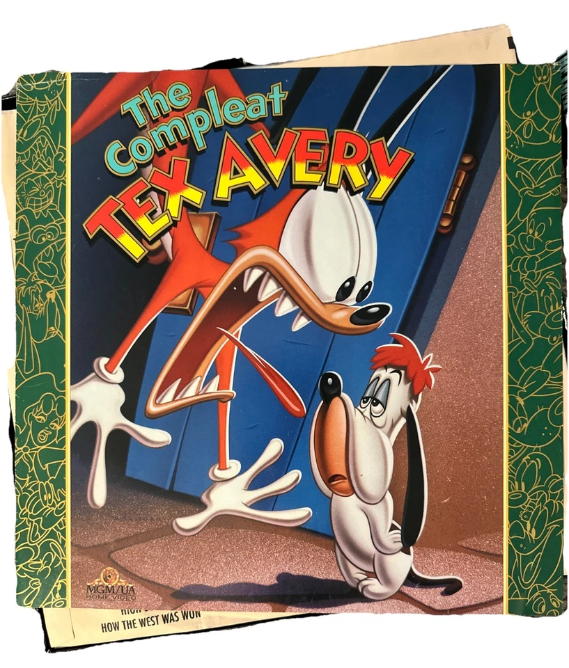 The Compleat Tex Avery 9hr 1942-55 RARE 5 LaserDisc LD Box Set HTF Cartoon 1992 - Image 3 of 4