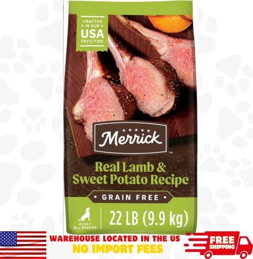 Real Lamb & Sweet Potato Recipe, 22-lb Bag