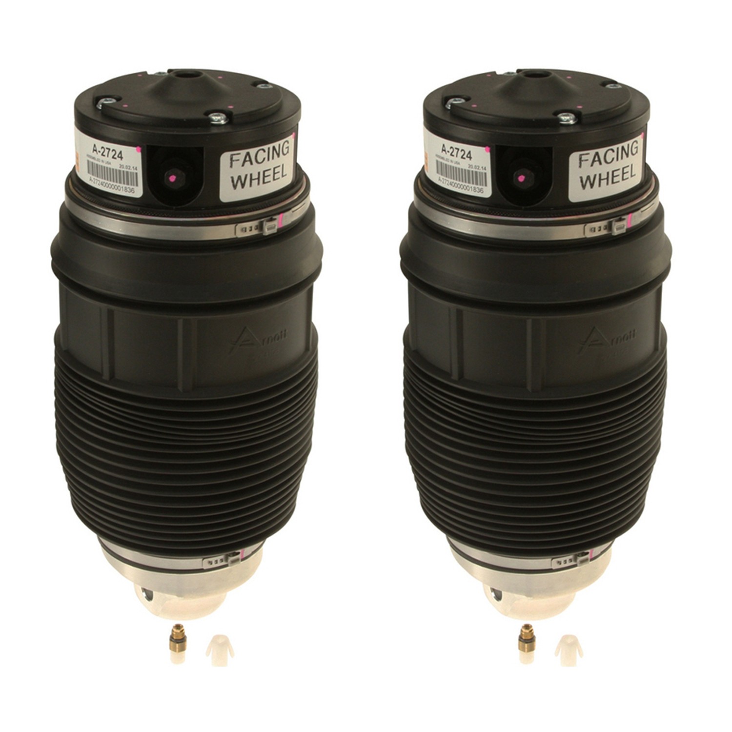 Arnott Pair Set of Rear Air Suspension Spring For Mercedes W211 W219 CLS500 E500