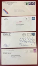 John F. Kennedy, 1960, Lot of 13 Commercial Covers Sent to Him