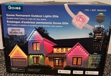 Govee Elite 150ft Model H805C Permanent Lights, Smart Festive RGBIC White