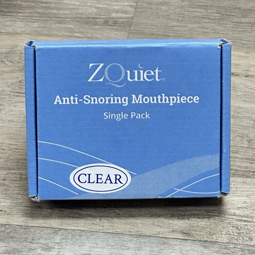 ZQuiet Anti-Schnarch Mundstück transparent - Komfortgröße #1 einzeln unversiegelt gebraucht