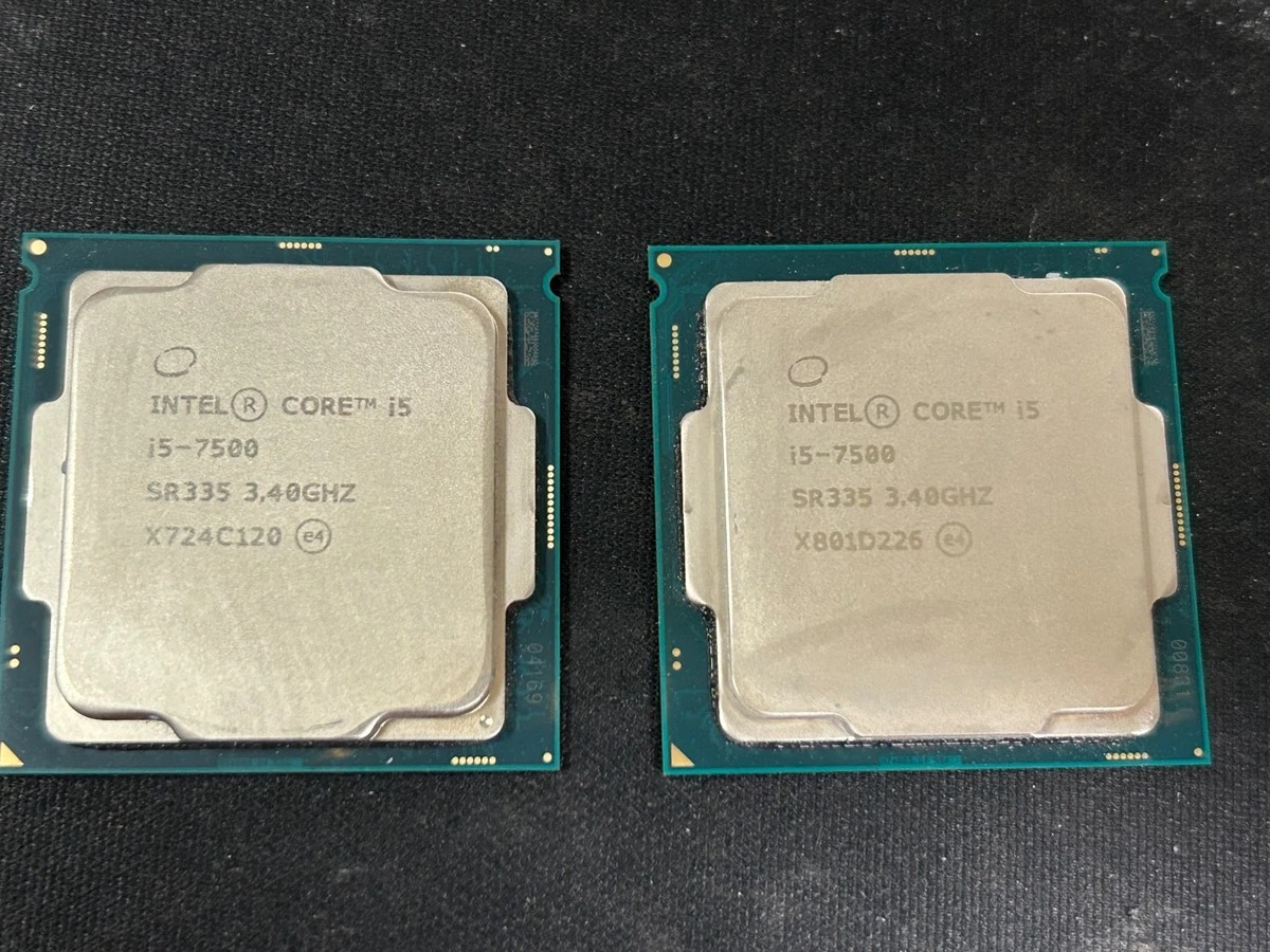 Intel Core i5-7500 Processor Model Computer Processors (CPUs) for