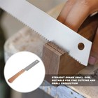 12 Inch Hand Saw Flush Cut Woodworking Pull Saw Straight Handle Trim Tool
