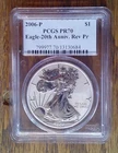 2006-P Silver American Eagle Reverse Proof PCGS PR70 20th Anniversary Set (684)