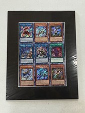 Yugioh Konami Official Chaos Impact 1st Edition SECRET RARE Uncut Sheet 3