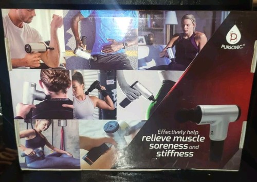 Pursonic Deep Tissue 6 SPEED Cordless Rechargeable Professional Massage Gun NEW - Picture 2 of 6