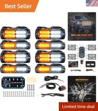 High-visibility 12 Flash Mode Led Strobe Lights For Firefighters Construction