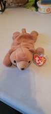 TY Beanie Baby - CUBBIE the Brown Bear 4th Gen hang tag  8.5 inch - MWMT's