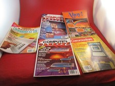 Lot of 5 Commodore System Related Magazines Ahoy Compute's Gazette Commodore 64