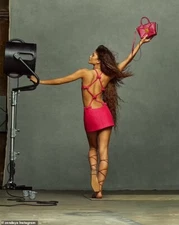 VALENTINO RUNWAY CUTOUT CREPE MINI DRESS PINK BOW IT 40