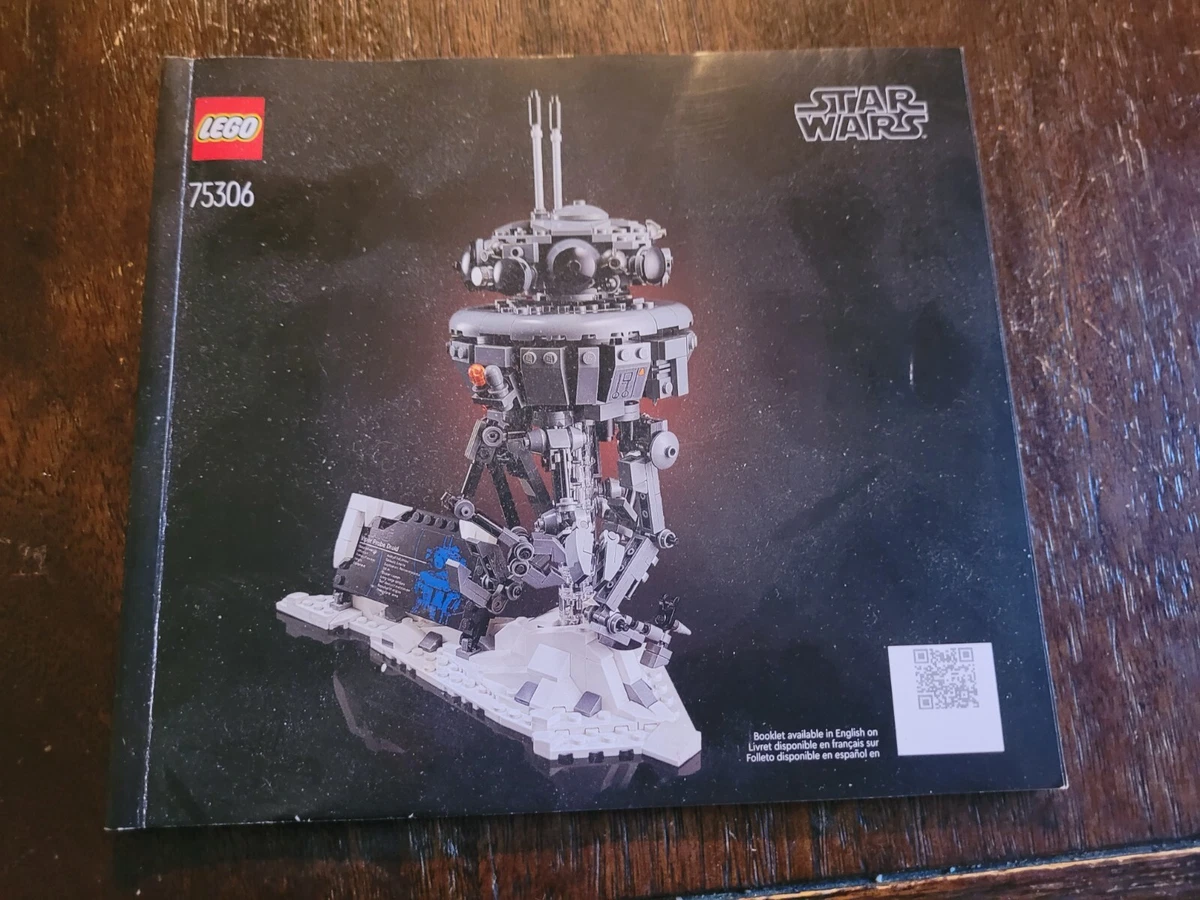LEGO Star Wars Imperial Probe Droid 75306 Instruction Manual s