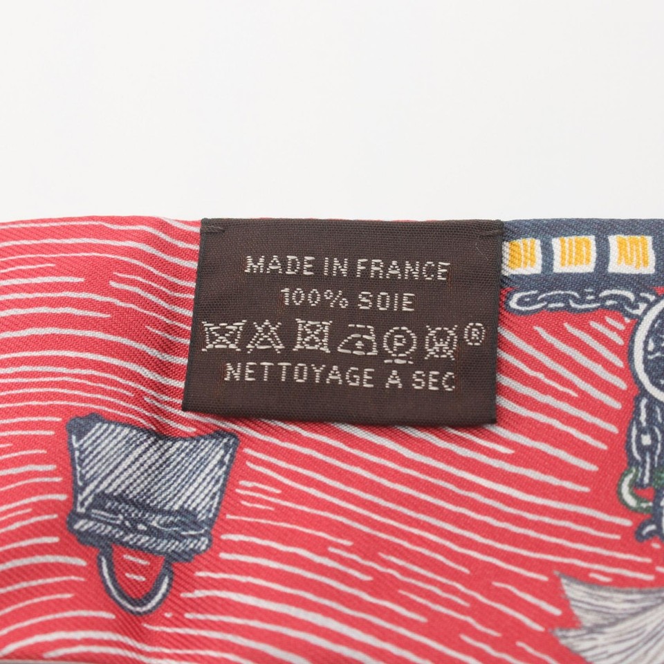 Hermes Twilly Super Silk Quest Scarf Clothing Ladies Blue / Multicolor