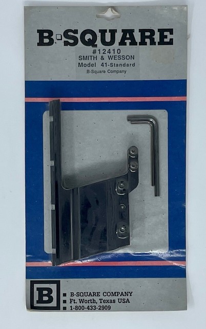 B-Square- Pistol Scope Mount- #12410- Fits Smith & Wesson Model 41 Std ...