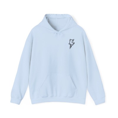 Thunder bolt Hoodie, Lightning Unisex Sweatshirt, Stormy Weather Jumper
