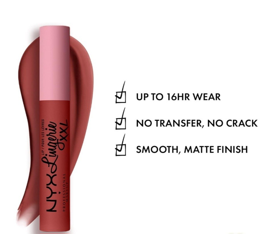 NYX Lip Lingerie XXL Matte Liquid Lipstick - Warm Up / LXXL07