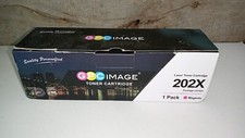 GPC Image 202X Replacement Cartridges for HP, 2-Pack Cyan/Magenta