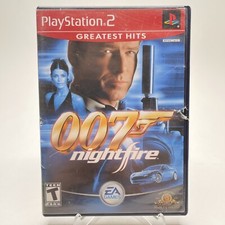 007 Nightfire PS2 Playstation 2 Complete CIB REG Card