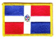 Flaggen Aufnäher Patch Dominikanische Republ...