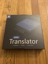 Timekettle Zero Translator Device- Made for Iphone- Black - NEW