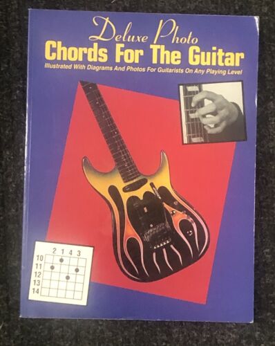 Deluxe Foto AKKORDE FÜR DIE GITARRE - Illustrierte/Diagramme/Fotos - jedes Niveau