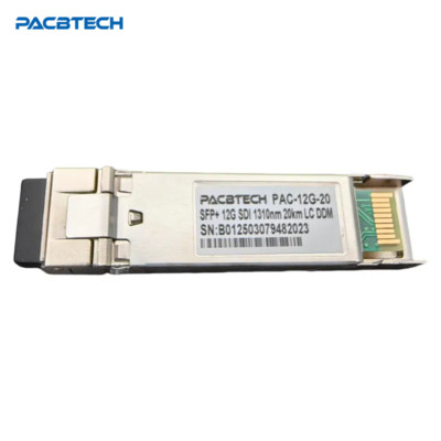 12G Fiber Optical Module video SFP Transceiver For Blackmagic 12G SFP SDI 20km