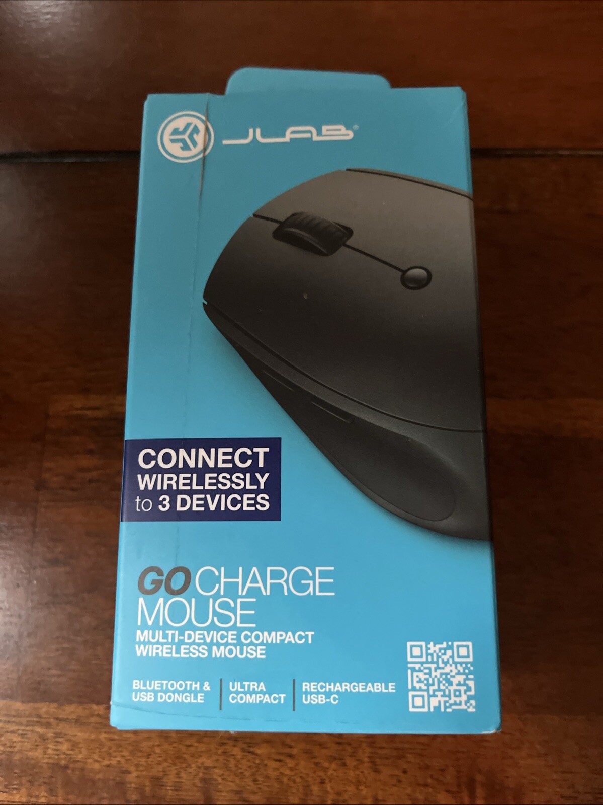JLab Go Charge Wireless Mouse Multi-Device Compact New Sealed Design-image