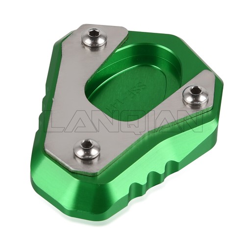 Seitenständer Verlängerung Für Kawasaki Z650 Z900 - CNC Aluminium Grün