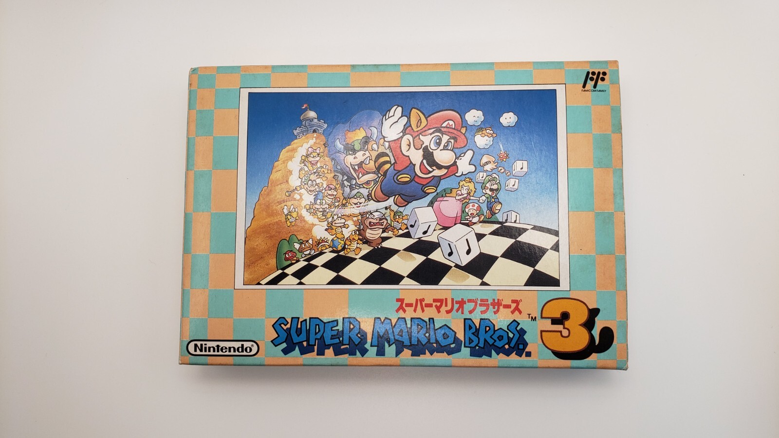 SUPER MARIO BROS 3 NINTENDO FAMICOM NES Unused New AUTHENTIC Vintage JAPAN