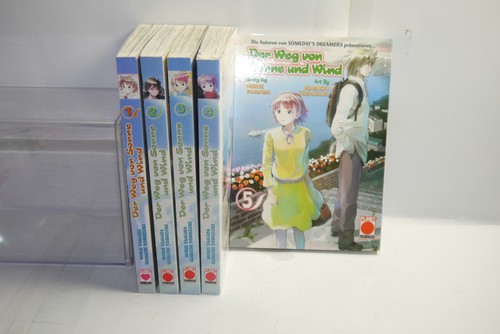 Le Chemin De Soleil Et Vent Bande 1-5 Compl. Panini Allemand Manga Très Bien B9