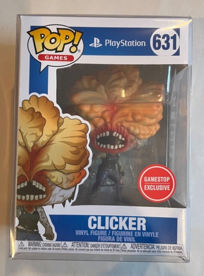 Clicker Funko Pop! #631 Con Protector - The Last Of Us - Exclusivo De Gamestop
