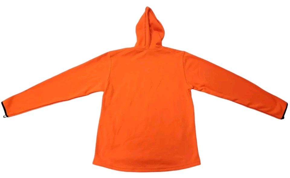 Realtree Hunting Orange Youth Tech Hoodie Built-in Neck Gaiter Scent Control XL - Image 2 of 4