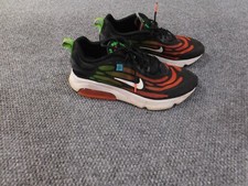 Nike Sneakers Mens 11.5 black red laced mid t...