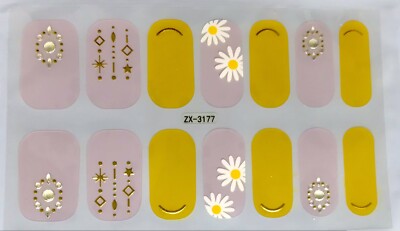 Color Gel Nail Polish Strips . ZX3177. Read Description