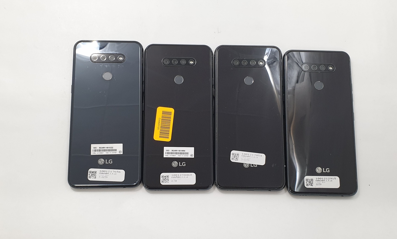 LG K51 K500UM 32GB Boost Mobile Fair Condition Check IMEI Lot of 4