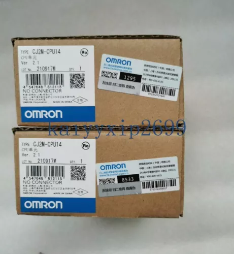 1pcs brand new Omron CJ2M-CPU14 PLC Module CJ2MCPU14 CPU Rapid delivery