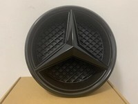 FüR Mercedes Benz E Serie Grill Abzeichen Schwarz Stern Emblem Logo W213 2016-22