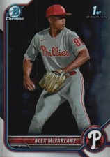 2022 Bowman Draft #BDC-117 Alex McFarlane Chrome