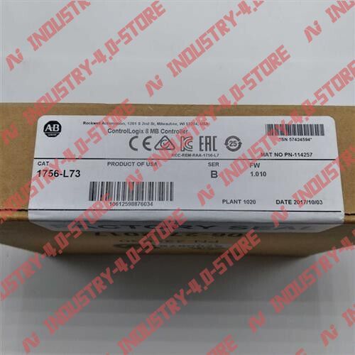Buy 1756-L73 ControlLogix 8MB Controller AB 1756L73