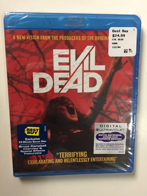 Evil Dead (Blu-ray Disc, 2013) NEW Best Buy w/Bonus Disc