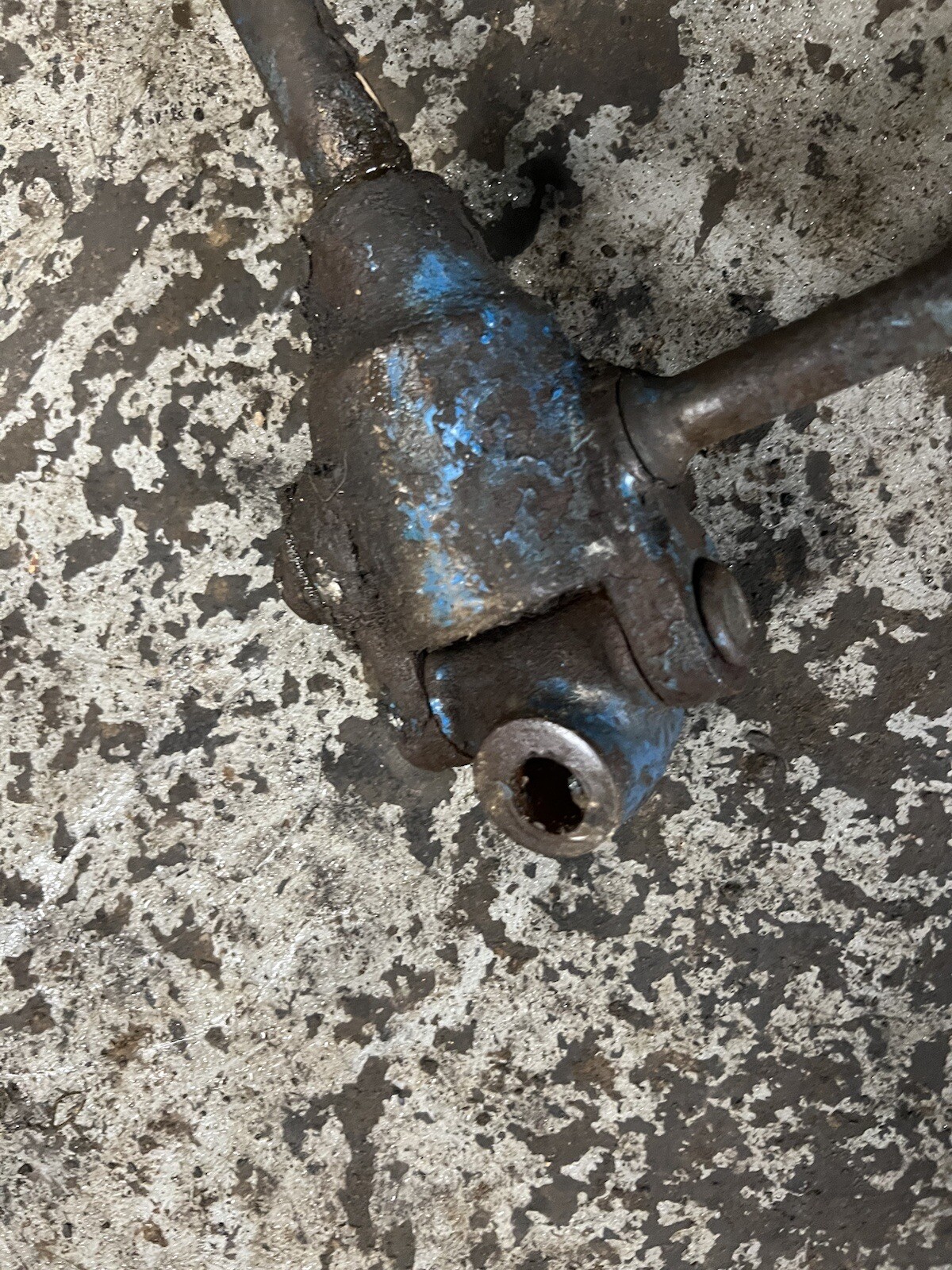 fordson dexta hydraulic drop arm leveling box (bent ) eBay