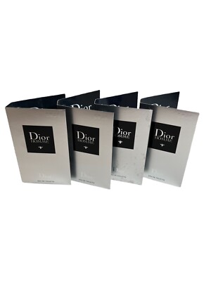 Lot 4 Dior HOMME  03oz 1ml Eau De Toilette Spray Samples