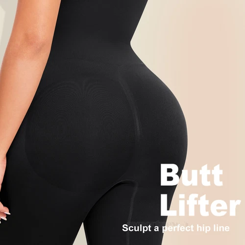 Tummy Control Bodysuit Sculpting Body Shaper Tank Top Shapewear Snatched Waist - Picture 7 of 35