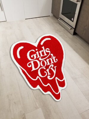 Girls Don't Cry Emotionally Unavailable Floor Mat Area Rugs Living