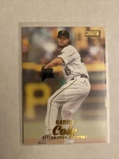 Gerrit Cole Topps Stadium Club 2017 Gold Foil Parallel Base Card #157
