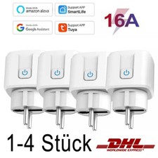 Smart Life Steckdose 16A WIFI WLAN Home Socket Fernbedienung Timer Alexa Google