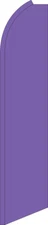 Solid Purple Swooper Flag Feather Super Bow Banner