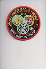 2012 OM/DT Merit Badge University Next Move Is Yours! patch